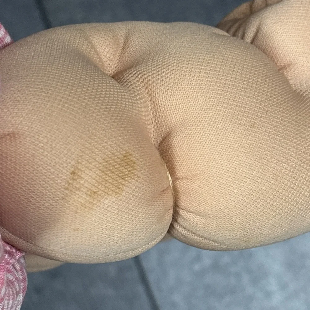 Cabbage Patch Kids dress leg